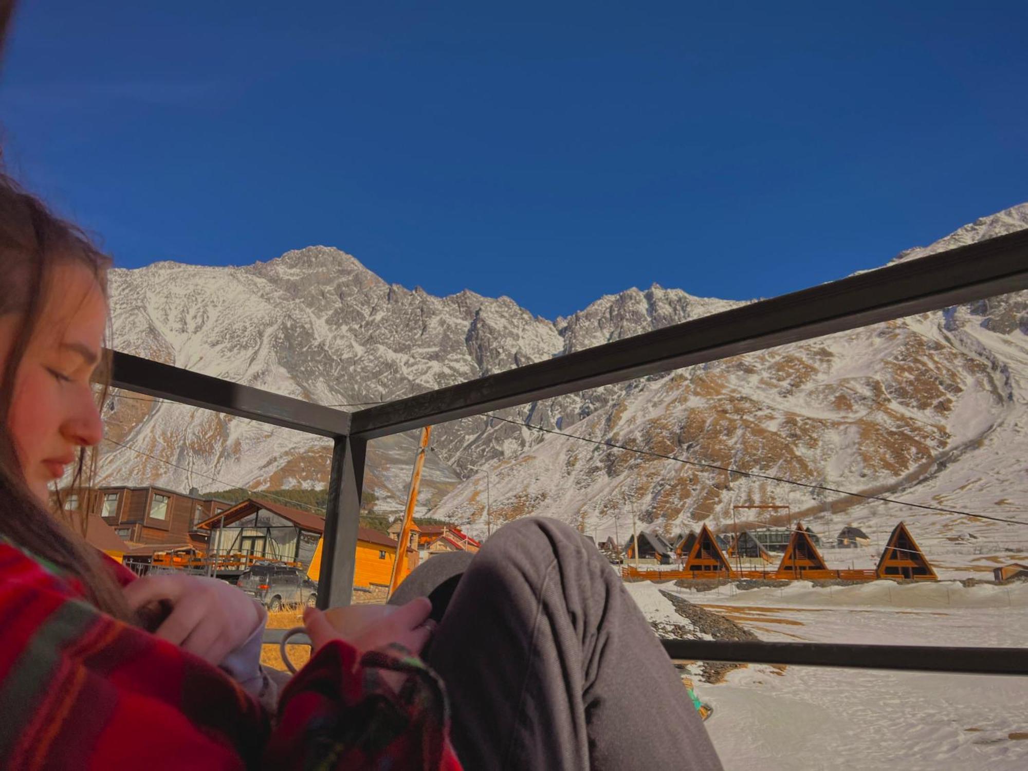 Sunset Cottage Kazbegi Stepantsminda Exterior foto